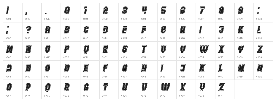 Restaurant Menu Book College Regular Character Map