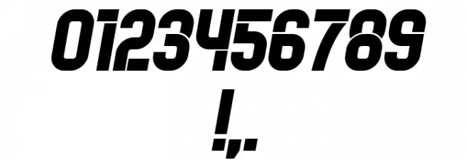 Restaurant Menu Book Regular Font OTHER CHARS