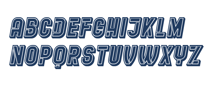 Restaurant Menu Regular Lowercase