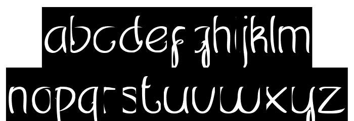 Restaurant-inverse Font LOWERCASE