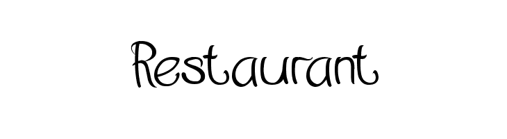 Restaurant  Fuentes Gratis Descargar