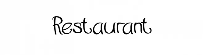 Restaurant  baixar fontes gratis