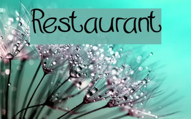 Restaurant Example 2