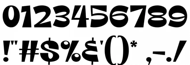 Restco خط محارف أخرى