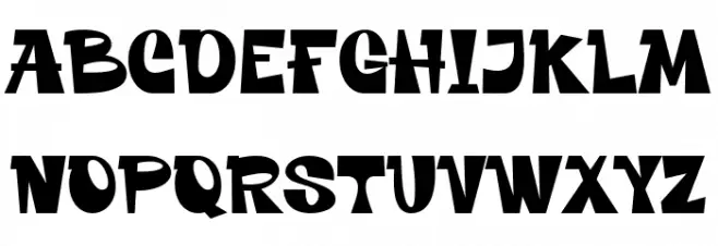 Restco خط أحرف كبيرة