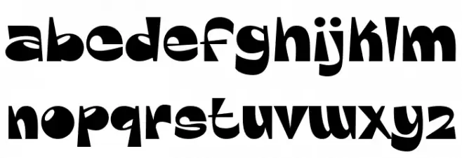 Restco خط أحرف صغيرة