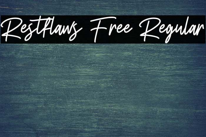 Restflaws Free Regular Example 2