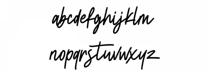 Restflaws Free Regular फ़ॉन्ट लोअरकेस