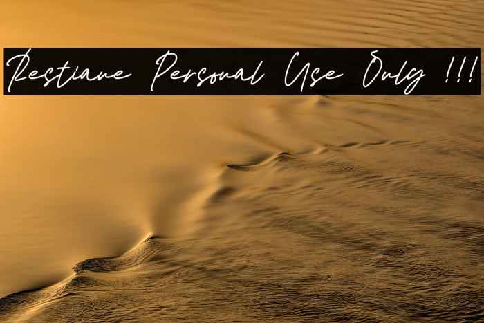 Restiane Personal Use Only !!! Example 2