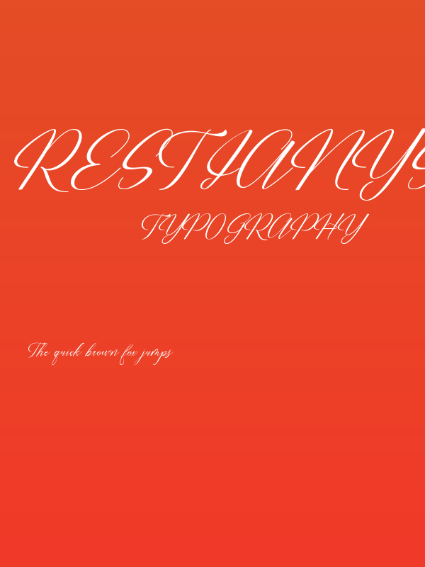 RestianyScript Poster