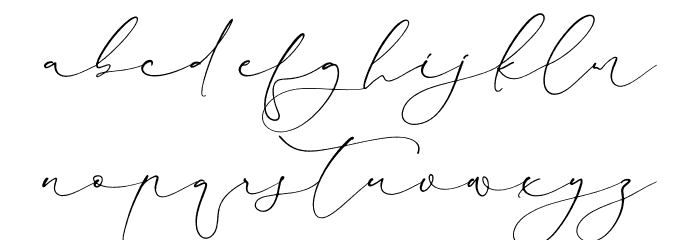 Restillofa Font LOWERCASE