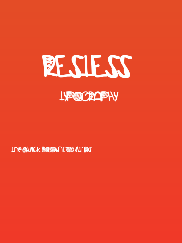 Restless Poster