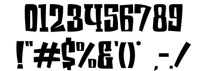 Restoe Iboe Font OTHER CHARS