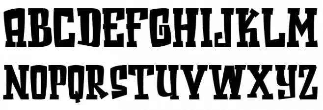 Restoe Iboe Schriftart Groß