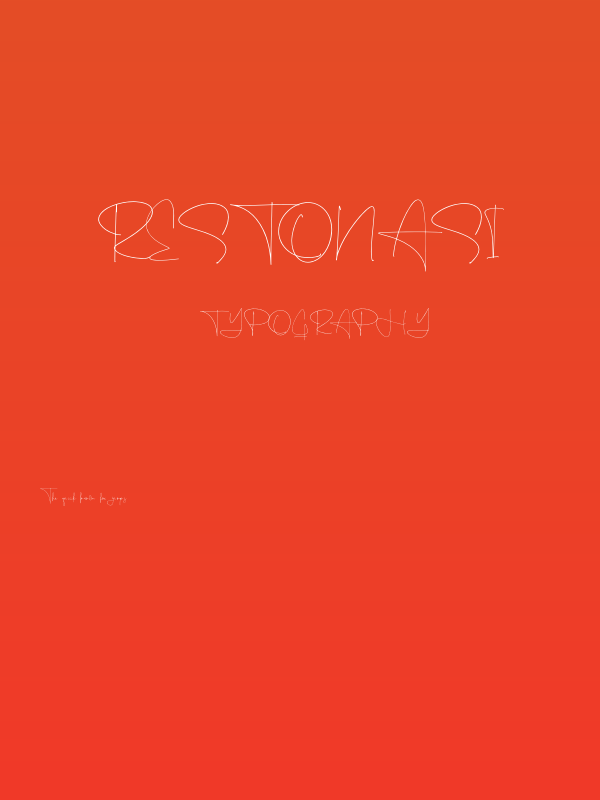 Restonasi Poster