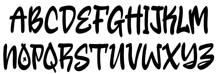 Restown Regular Font LOWERCASE