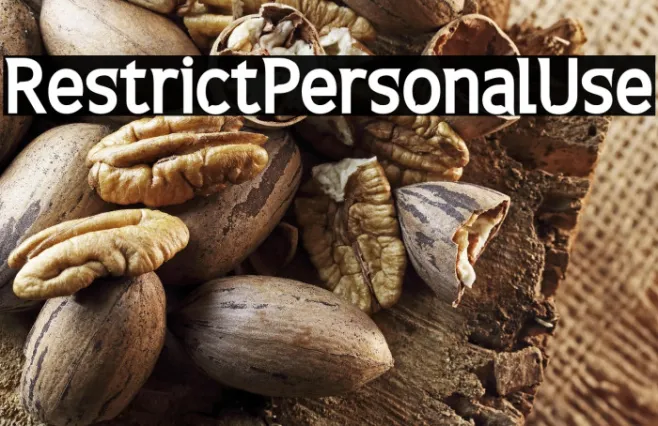RestrictPersonalUse Example 1