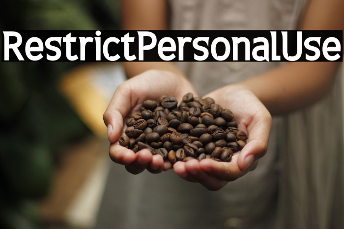 RestrictPersonalUse Example 2