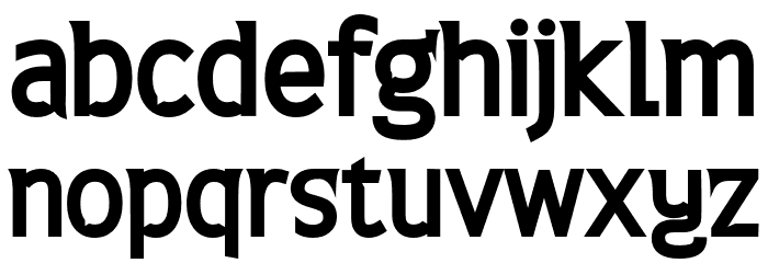 RestrictPersonalUse Font LOWERCASE