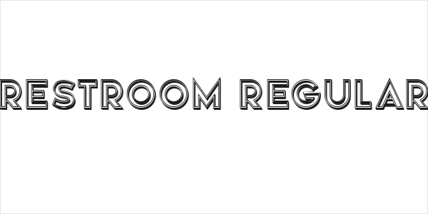 Restroom Regular Logo