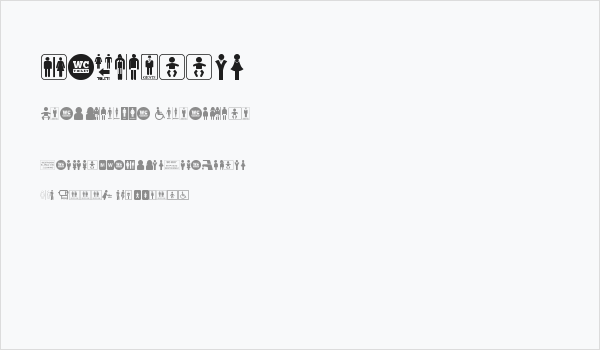 Restroom Business Card