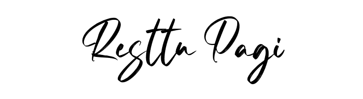 Resttu Pagi Free Fonts Download