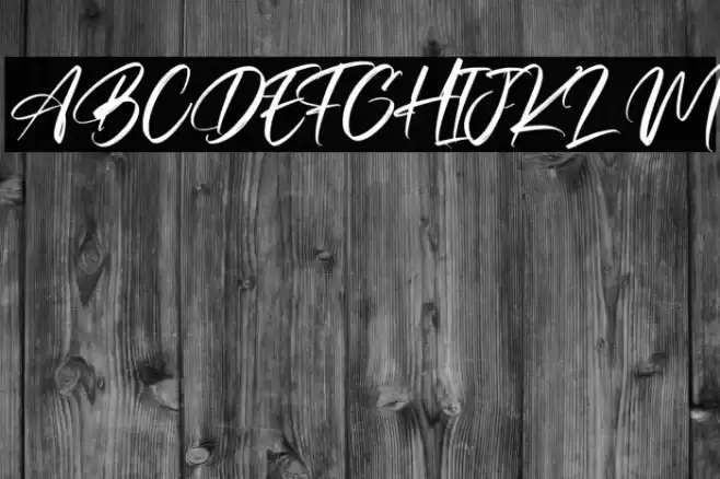 ResttuPagi Font examples