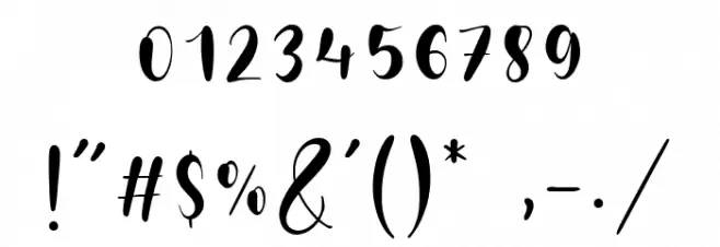 Restu Bumi Font OTHER CHARS