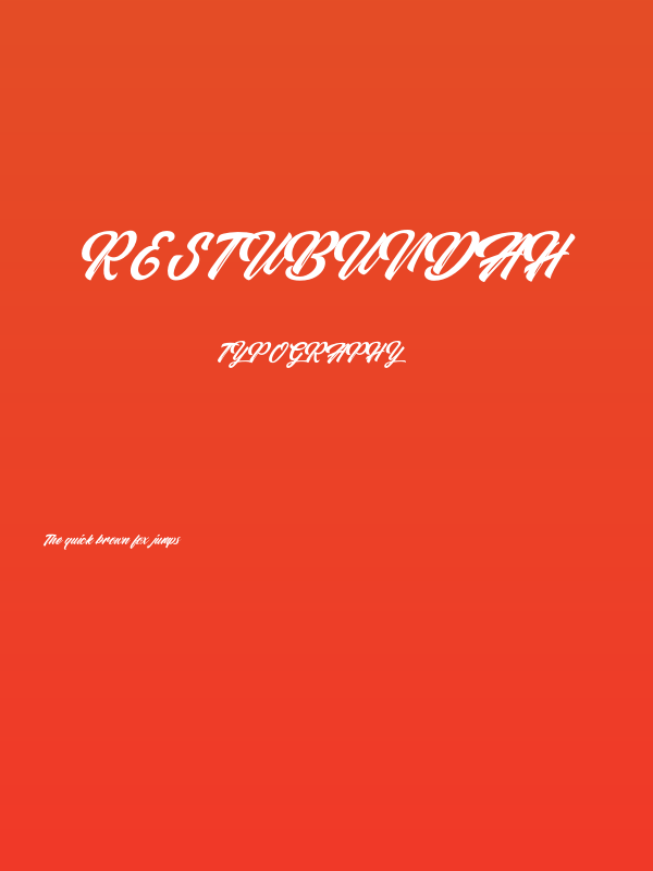 RestuBundah Poster