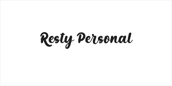 Resty Personal Logo