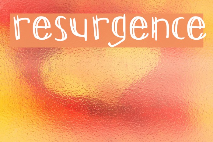 Resurgence Polices examples