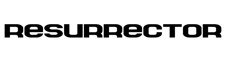 Resurrector Font