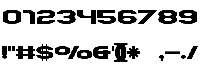 Resurrector Font OTHER CHARS