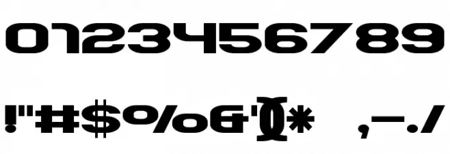 Resurrector Font OTHER CHARS