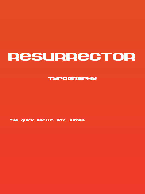 Resurrector Poster