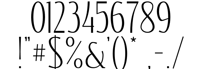 Reswysokr Font OTHER CHARS