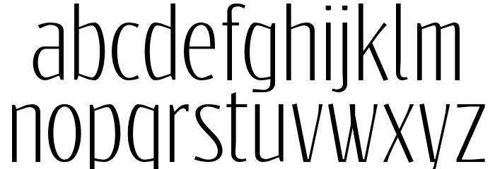 Reswysokr Font LOWERCASE