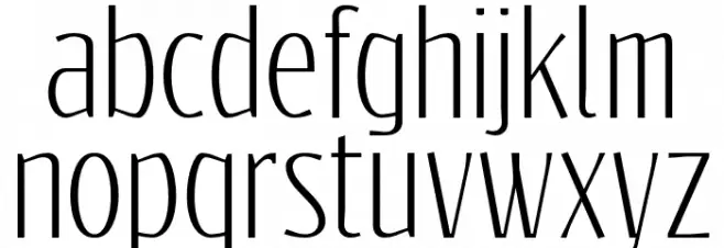 Reswysokr Font LOWERCASE