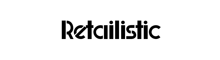 Retailistic  baixar fontes gratis