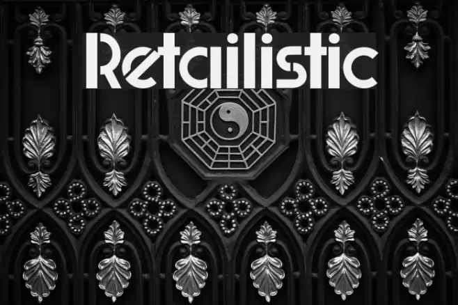 Retailistic Font examples