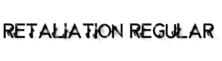 Retaliation Regular  font caratteri gratis