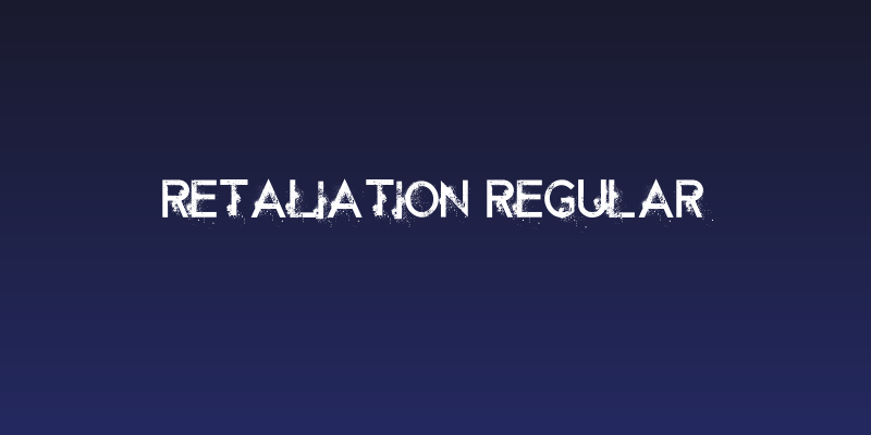 Retaliation Regular Social Header