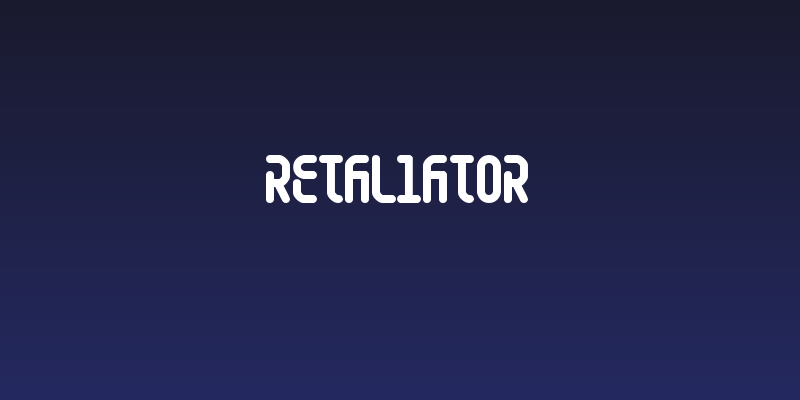 Retaliator Social Header