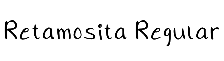 Retamosita Regular  Frei Schriftart Herunterladen