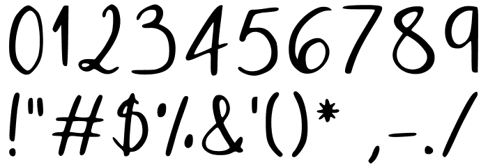 Retamosita Regular Font OTHER CHARS