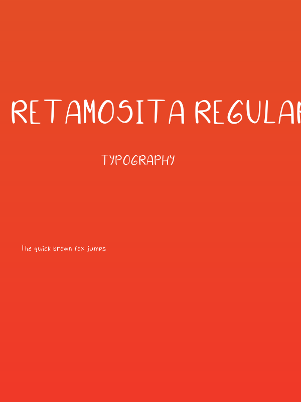 Retamosita Regular Poster