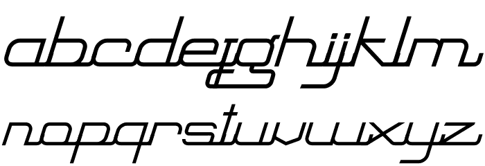 Retanglez - Personal Use Font LOWERCASE