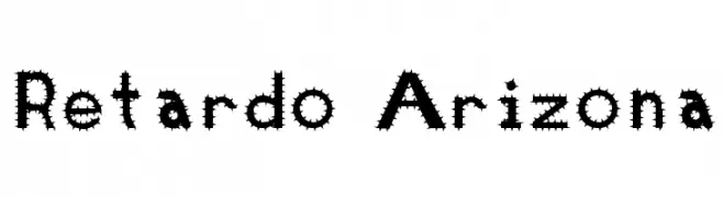 Retardo Arizona  Fuentes Gratis Descargar