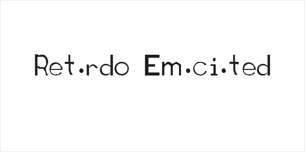Retardo Emaciated Logo