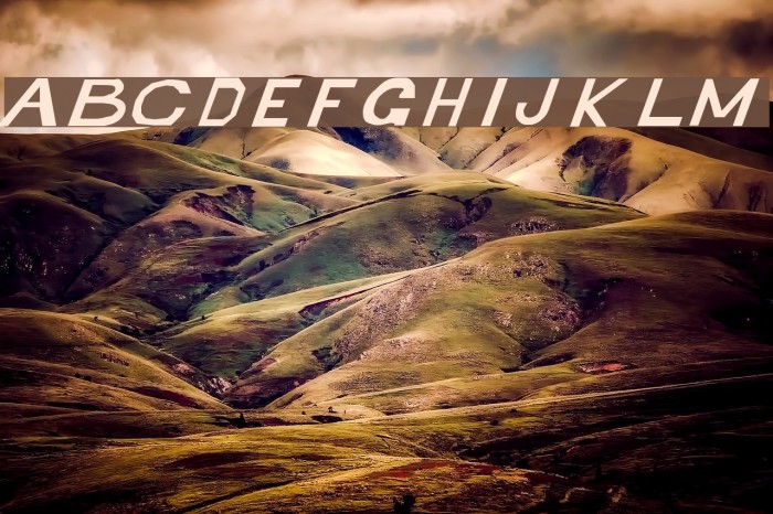 Retardo Italic Шрифта examples
